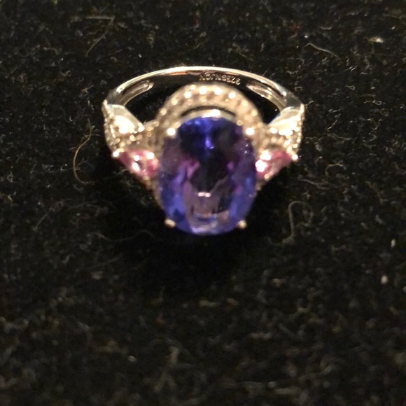 Sterling silver and gemstone ring - Picture 4 of 5